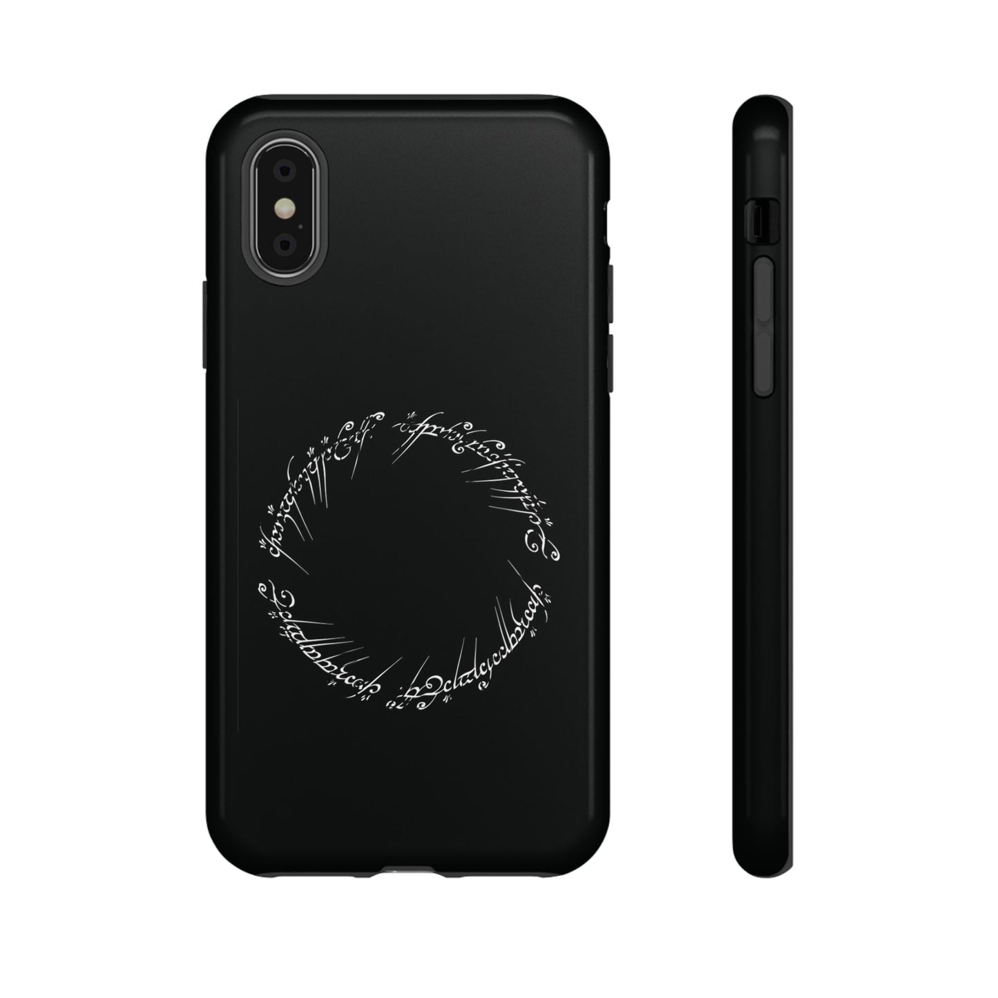 LOTR Tough Cases | For iPhone, Samsung, Google Pixel | Great Ring of Power inscription | Black Speech