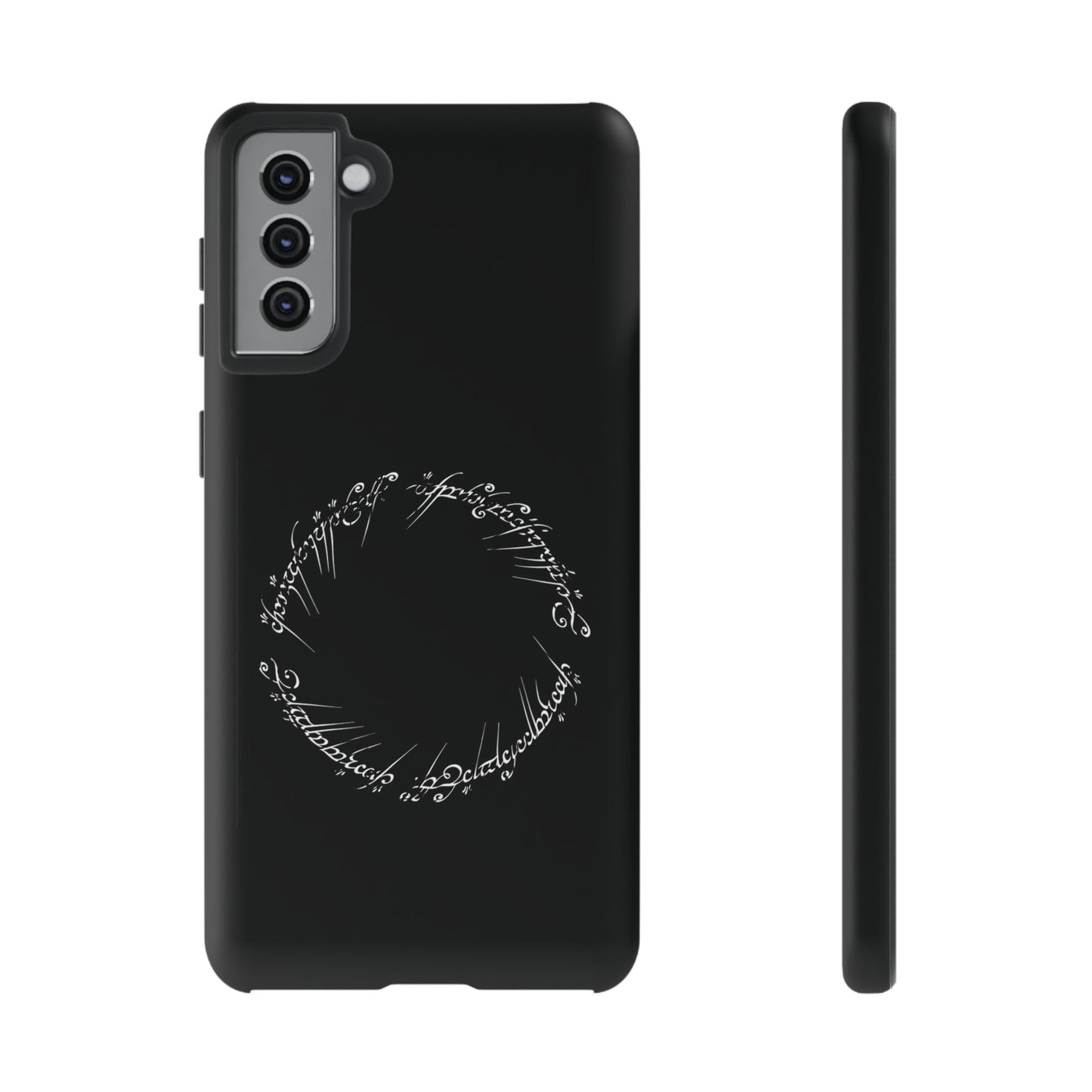 LOTR Tough Cases | For iPhone, Samsung, Google Pixel | Great Ring of Power inscription | Black Speech