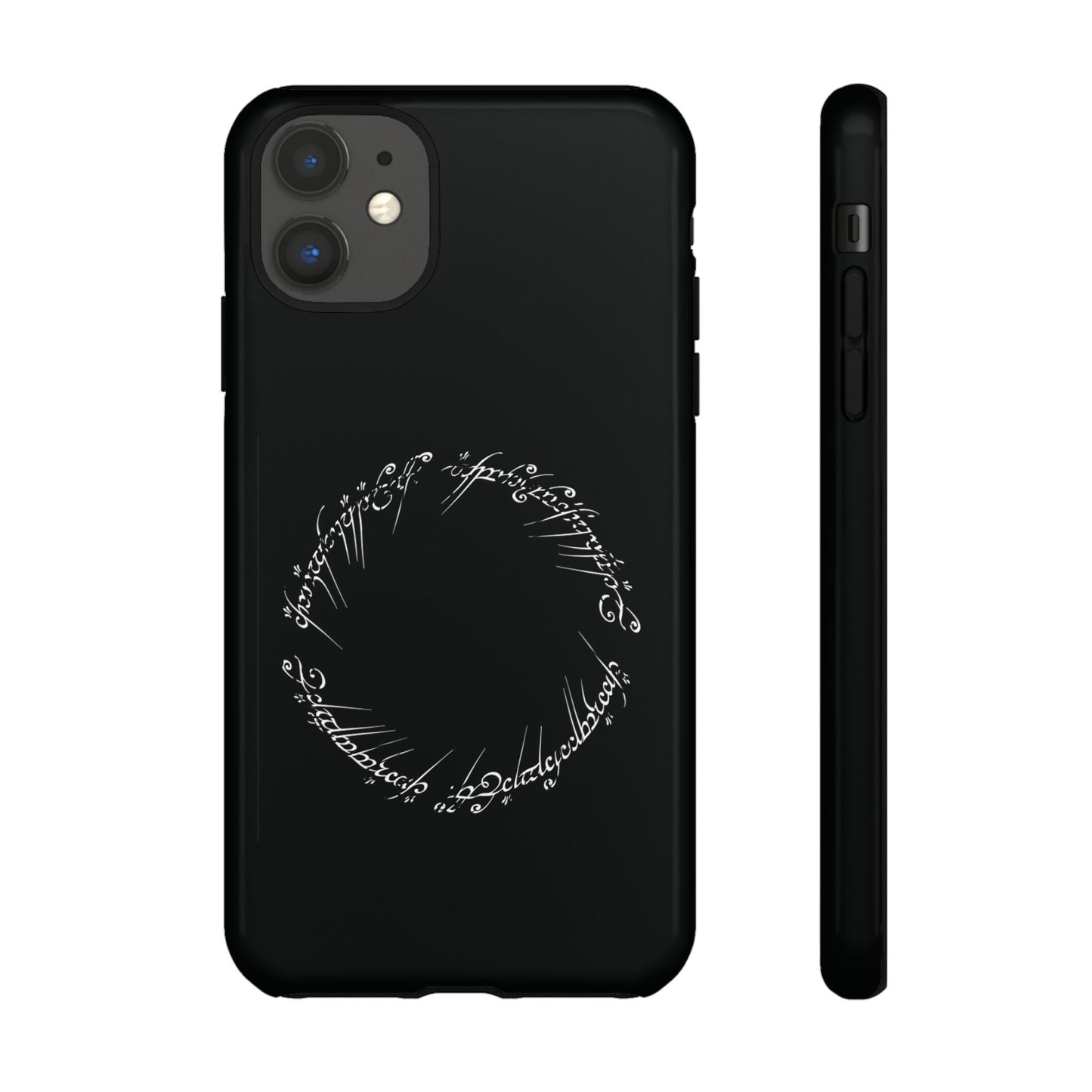 LOTR Tough Cases | For iPhone, Samsung, Google Pixel | Great Ring of Power inscription | Black Speech