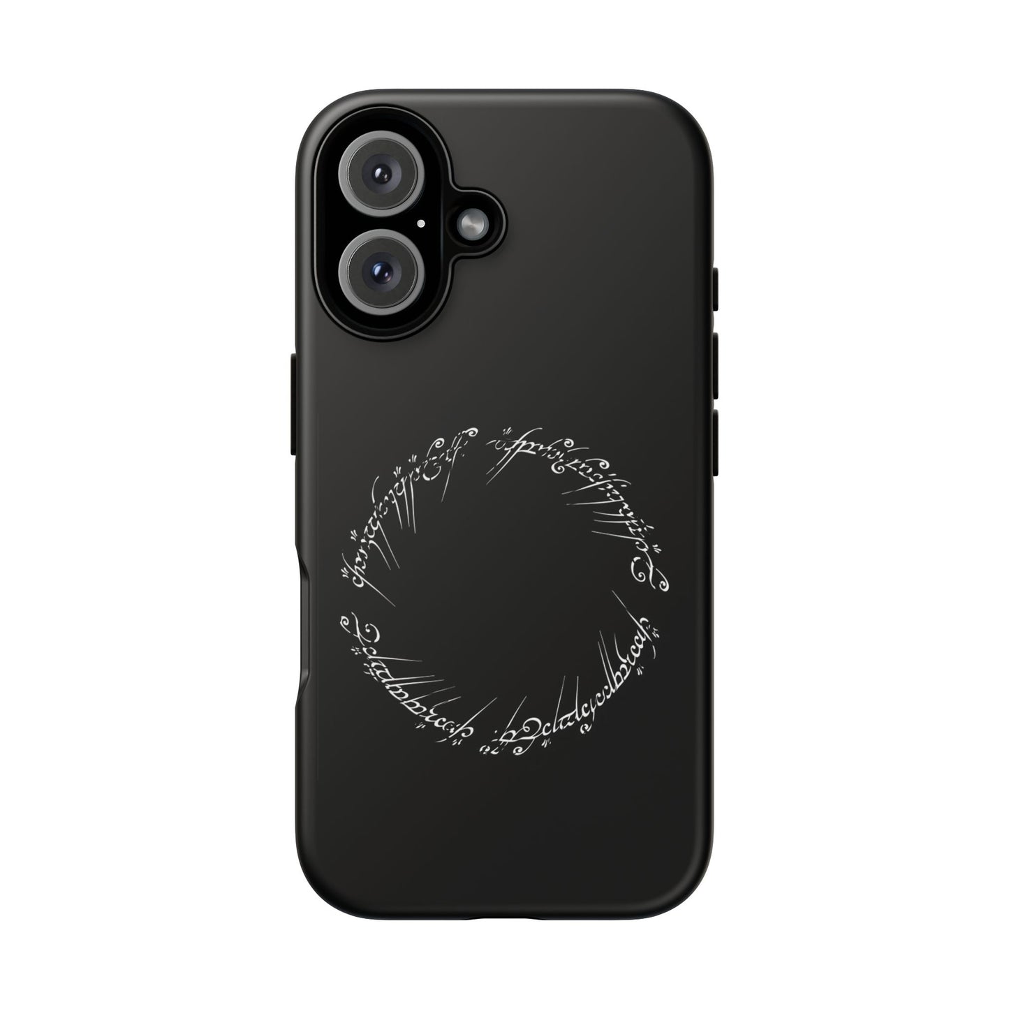 LOTR Tough Cases | For iPhone, Samsung, Google Pixel | Great Ring of Power inscription | Black Speech