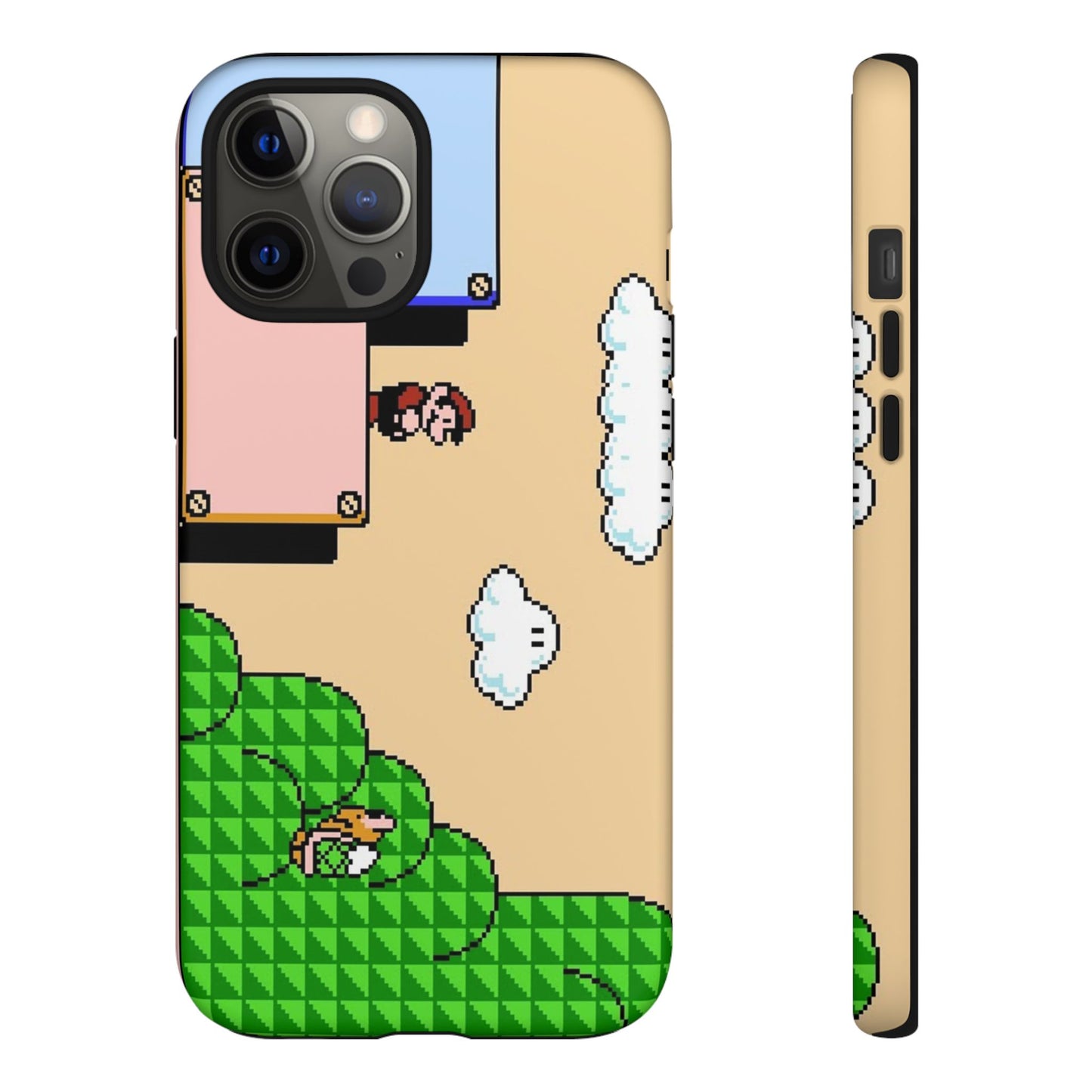 Retro Mario Hard Phone Case | For iPhone, Samsung, Google Pixel