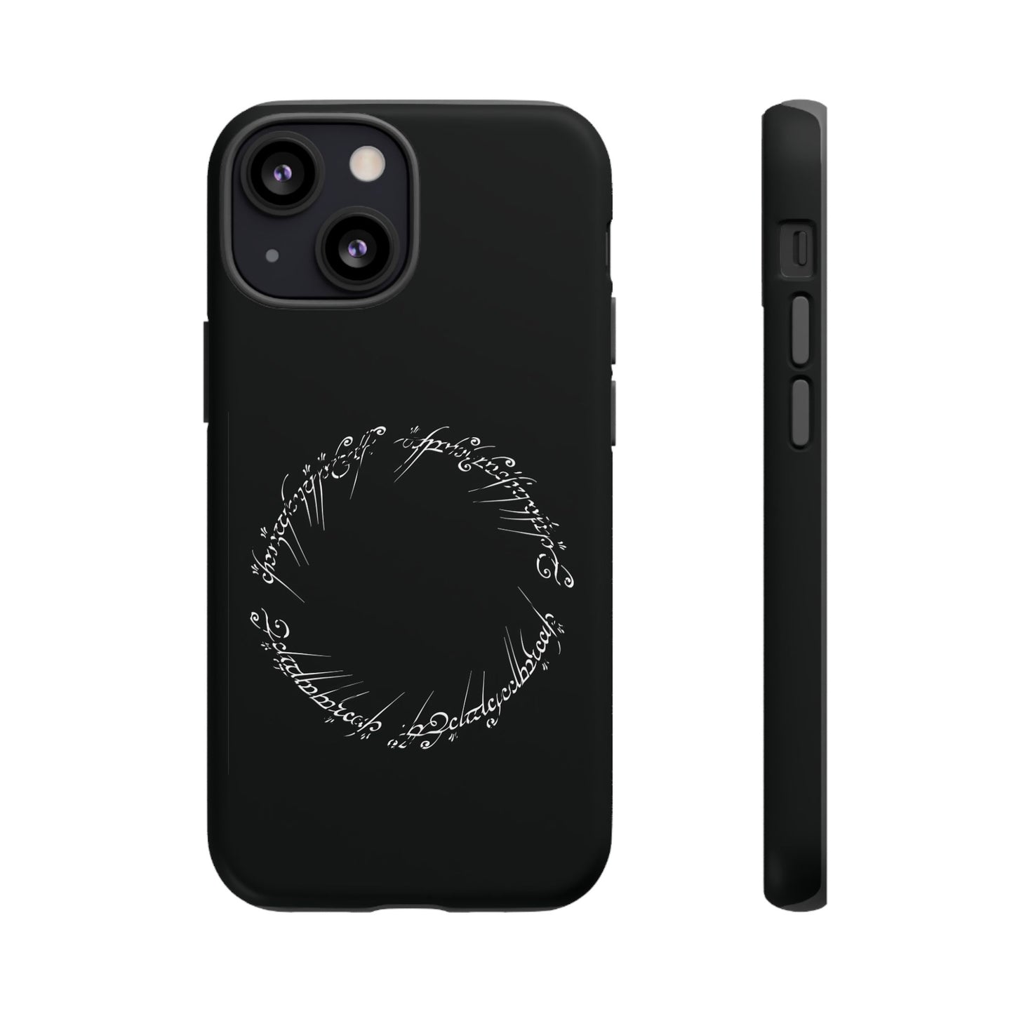 LOTR Tough Cases | For iPhone, Samsung, Google Pixel | Great Ring of Power inscription | Black Speech