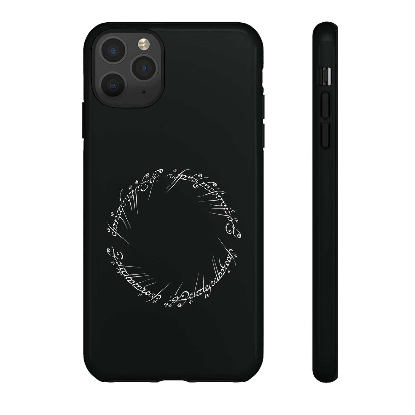 LOTR Tough Cases | For iPhone, Samsung, Google Pixel | Great Ring of Power inscription | Black Speech