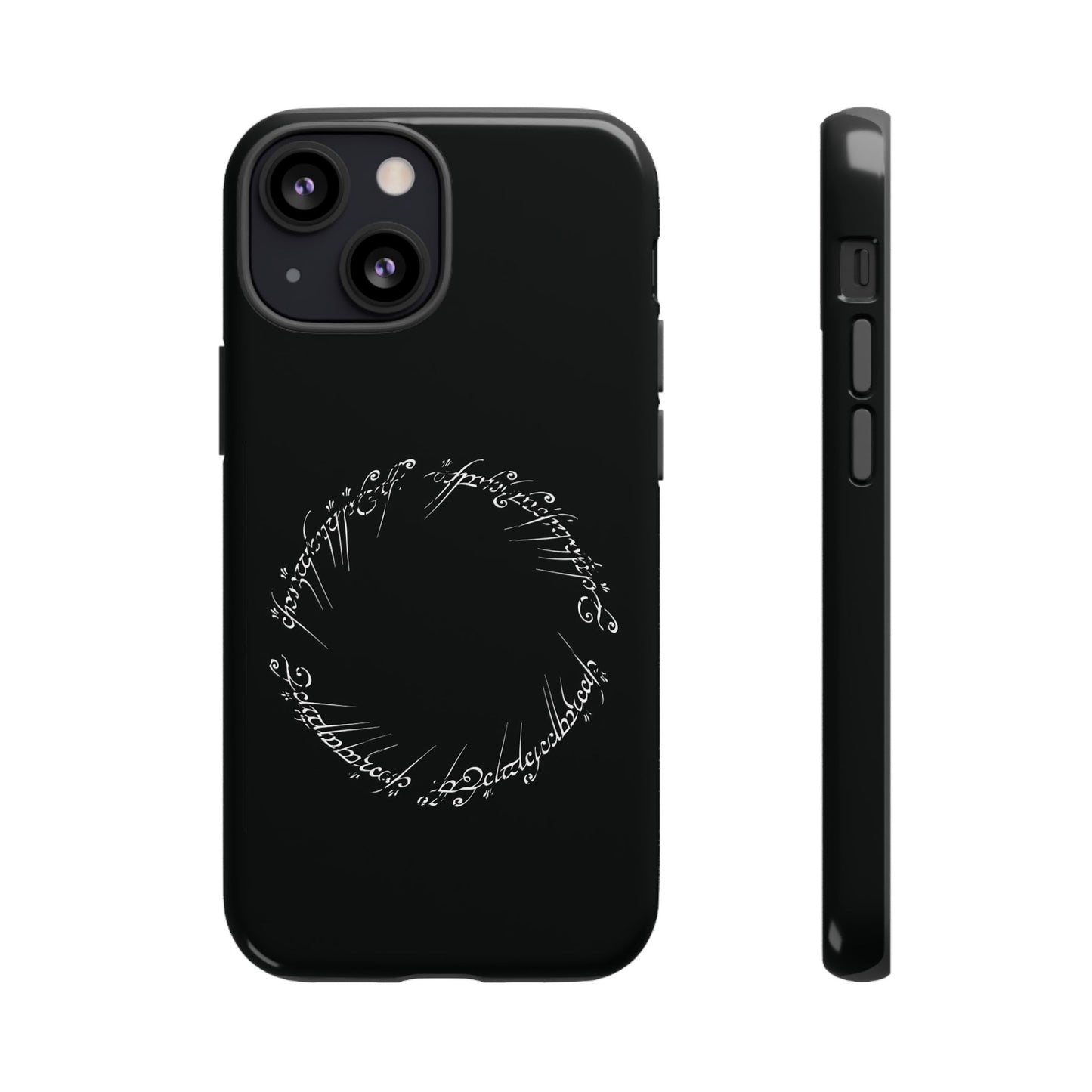 LOTR Tough Cases | For iPhone, Samsung, Google Pixel | Great Ring of Power inscription | Black Speech