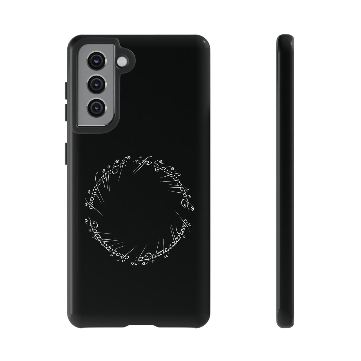 LOTR Tough Cases | For iPhone, Samsung, Google Pixel | Great Ring of Power inscription | Black Speech