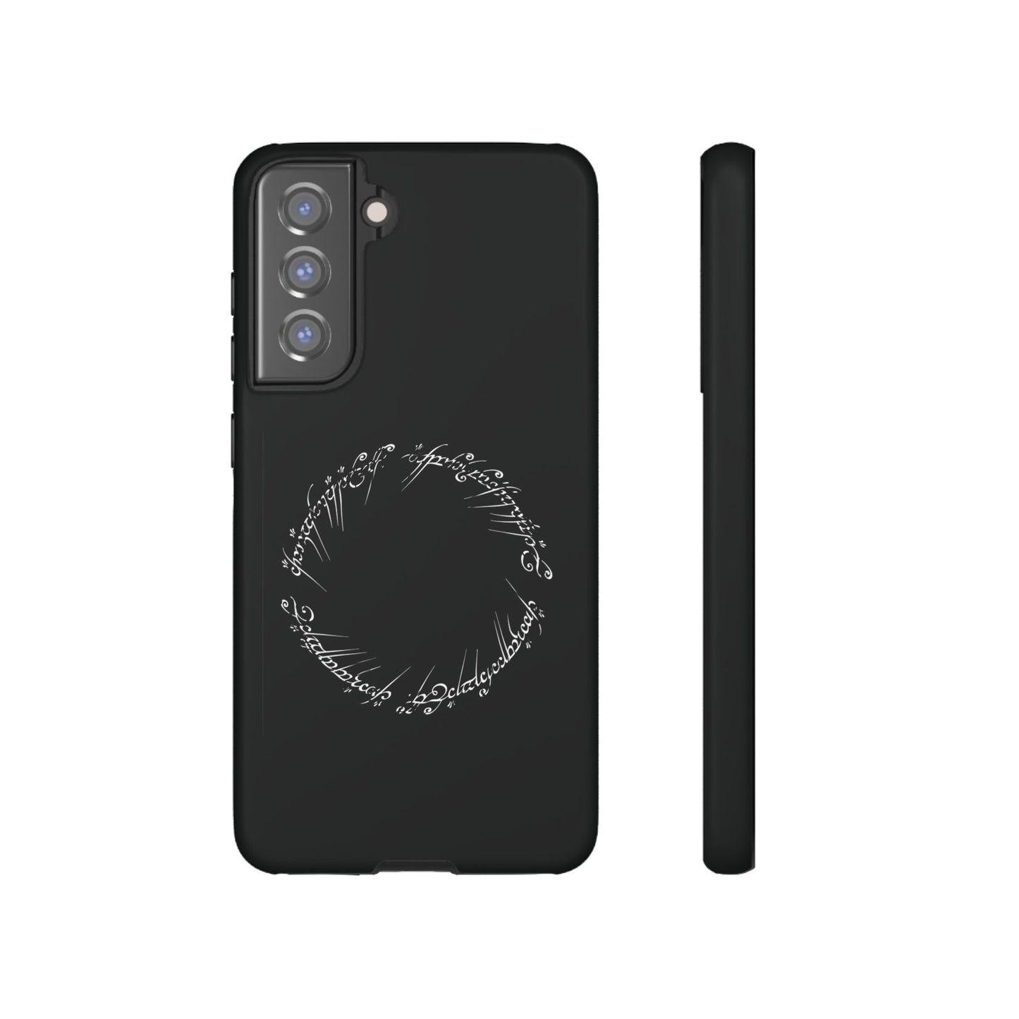 LOTR Tough Cases | For iPhone, Samsung, Google Pixel | Great Ring of Power inscription | Black Speech