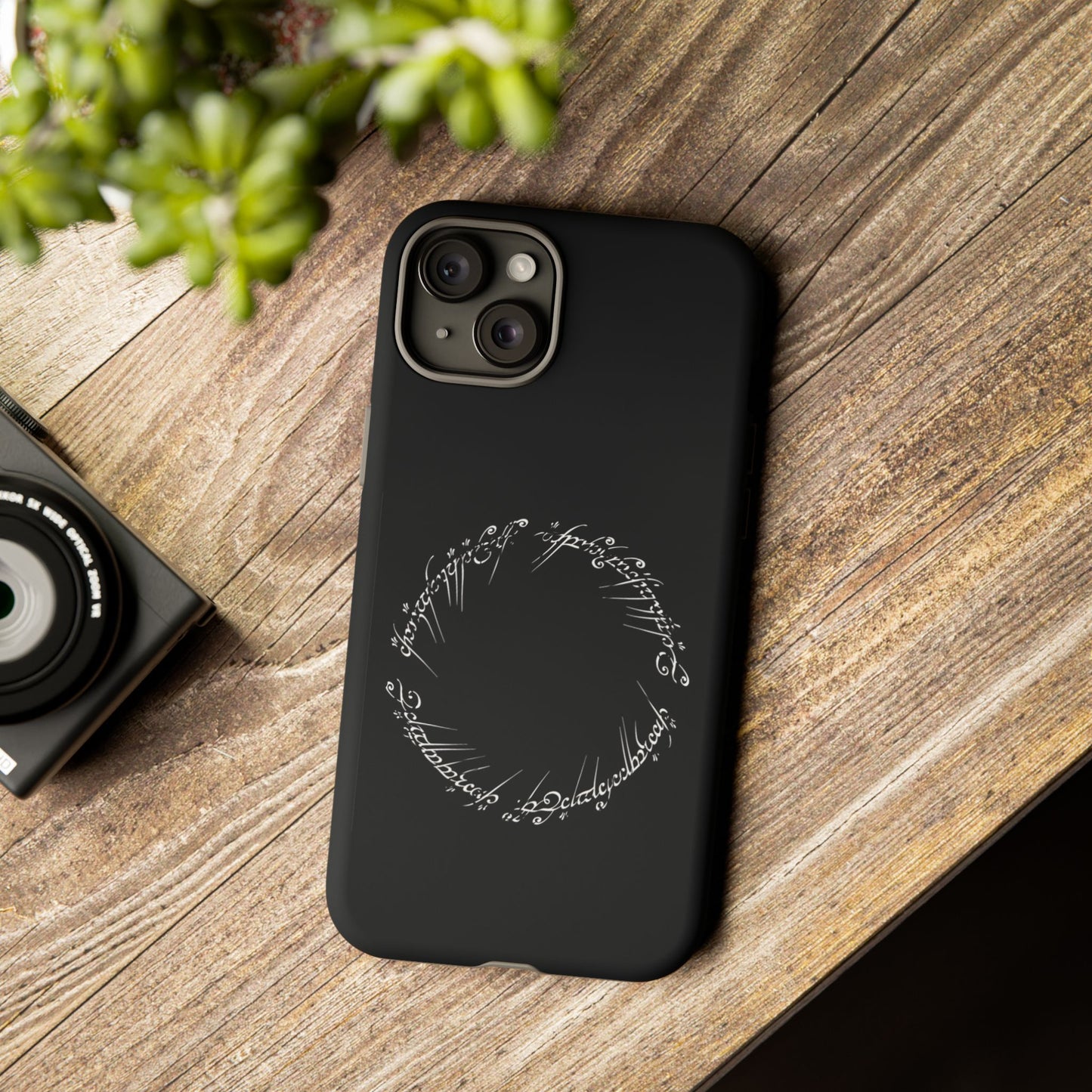 LOTR Tough Cases | For iPhone, Samsung, Google Pixel | Great Ring of Power inscription | Black Speech