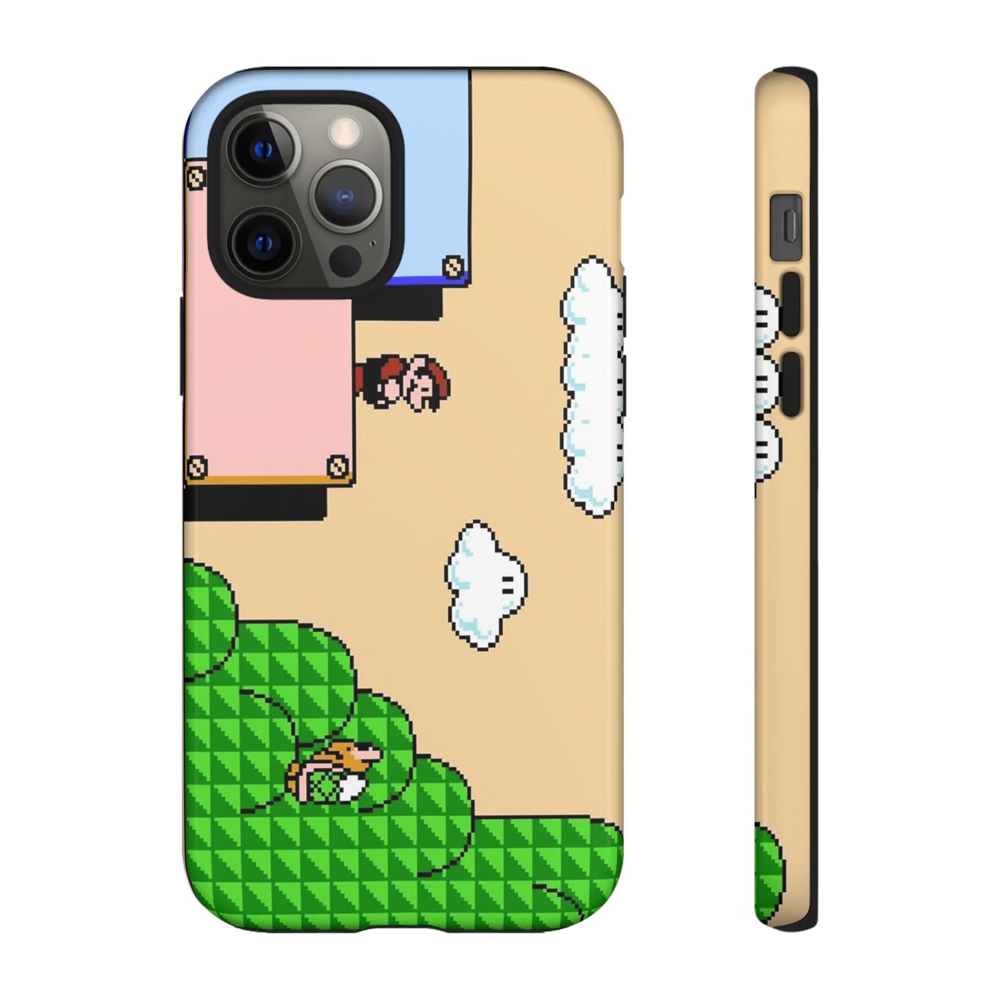 Retro Mario Hard Phone Case | For iPhone, Samsung, Google Pixel