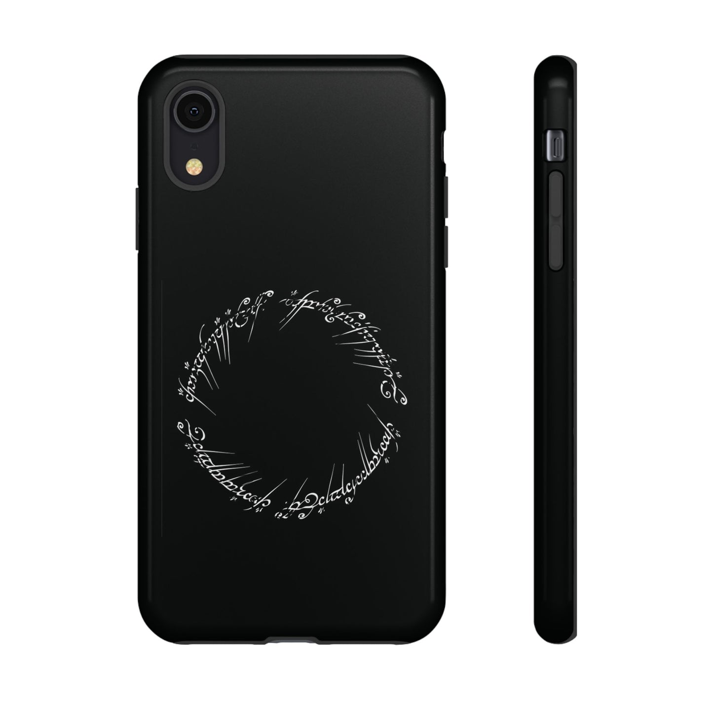 LOTR Tough Cases | For iPhone, Samsung, Google Pixel | Great Ring of Power inscription | Black Speech