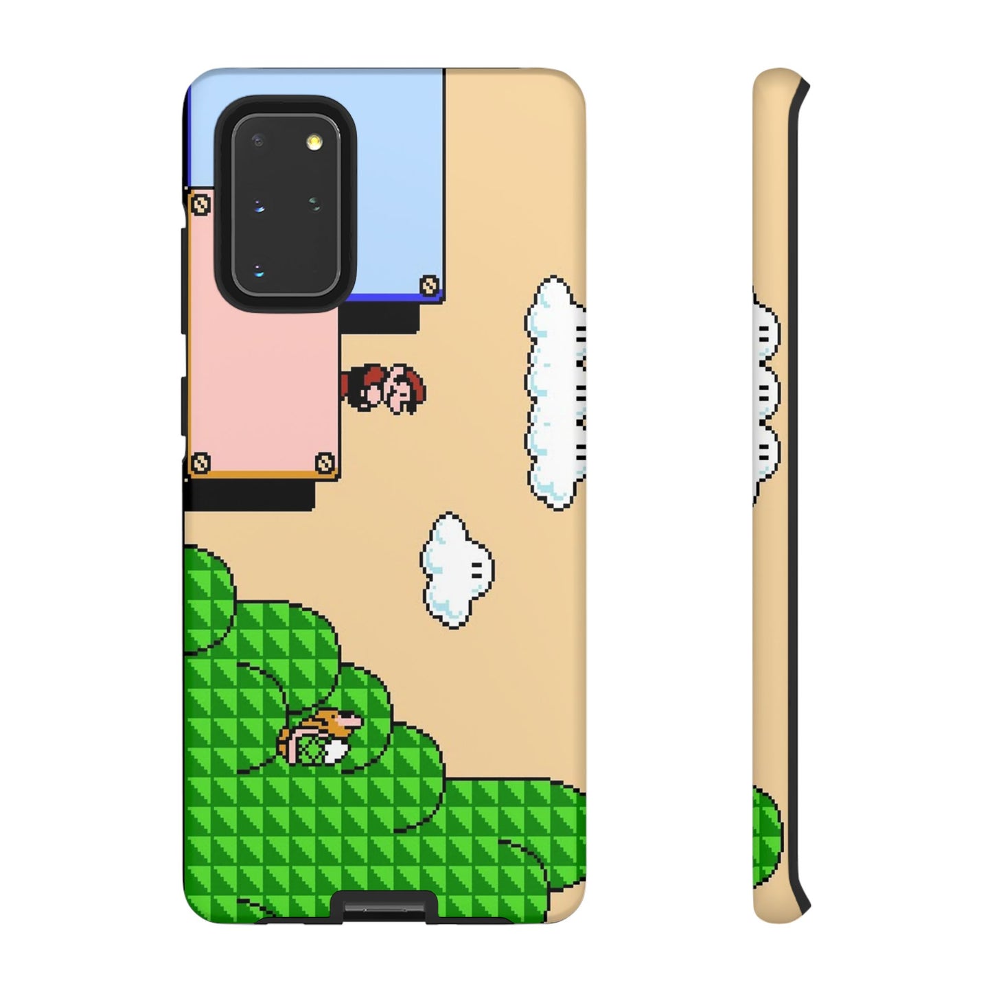 Retro Mario Hard Phone Case | For iPhone, Samsung, Google Pixel