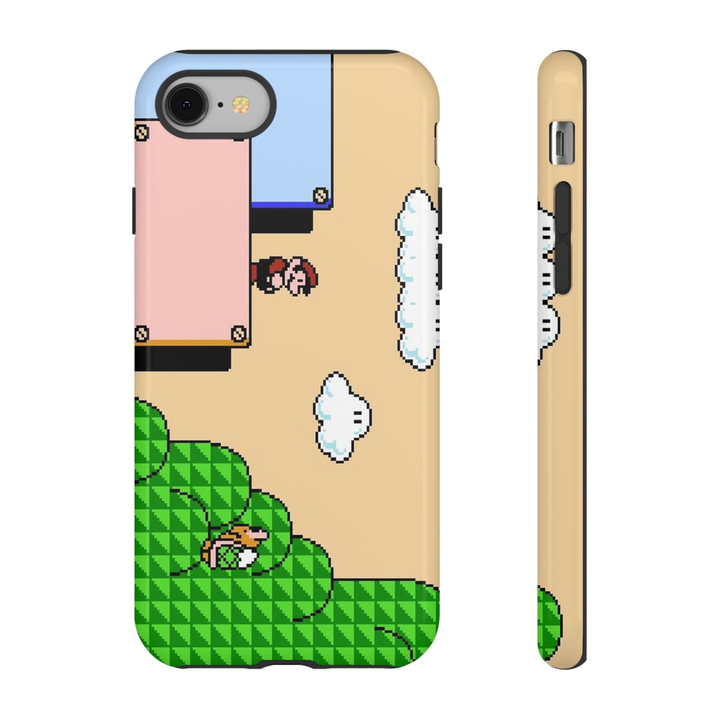 Retro Mario Hard Phone Case | For iPhone, Samsung, Google Pixel