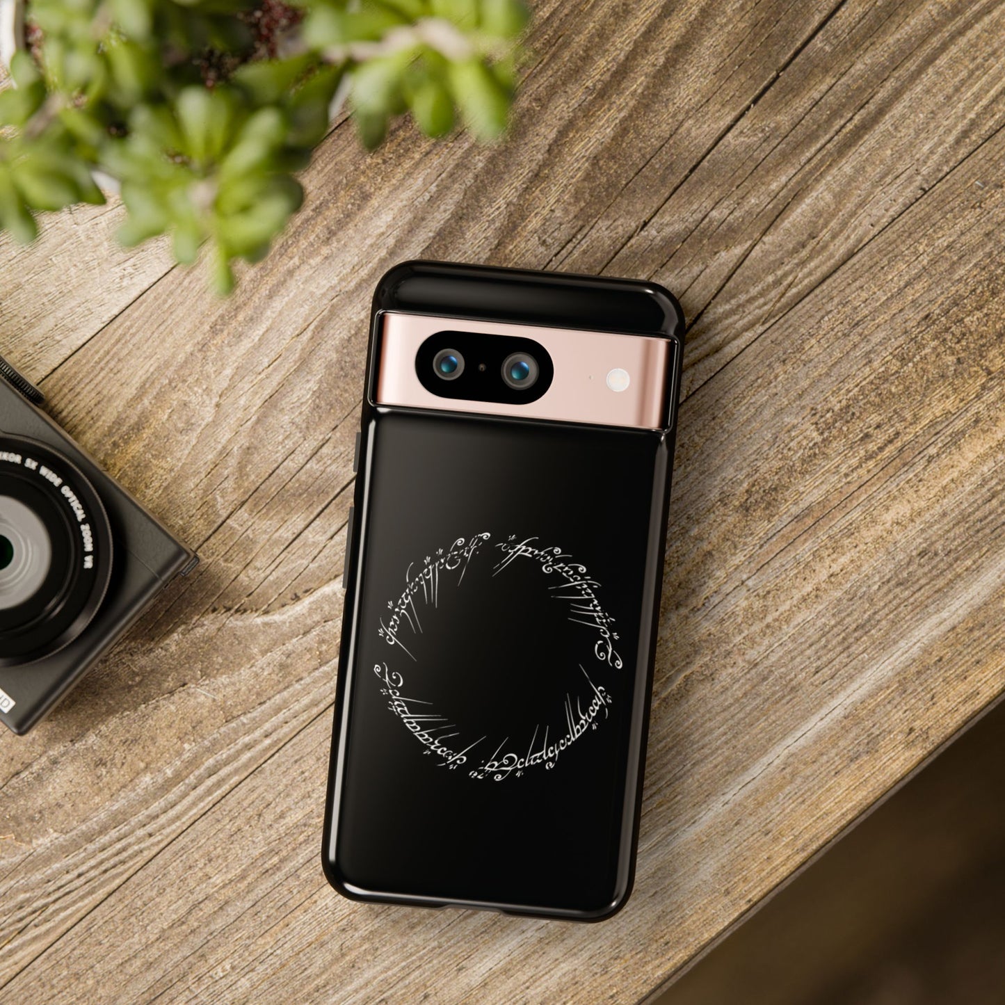 LOTR Tough Cases | For iPhone, Samsung, Google Pixel | Great Ring of Power inscription | Black Speech