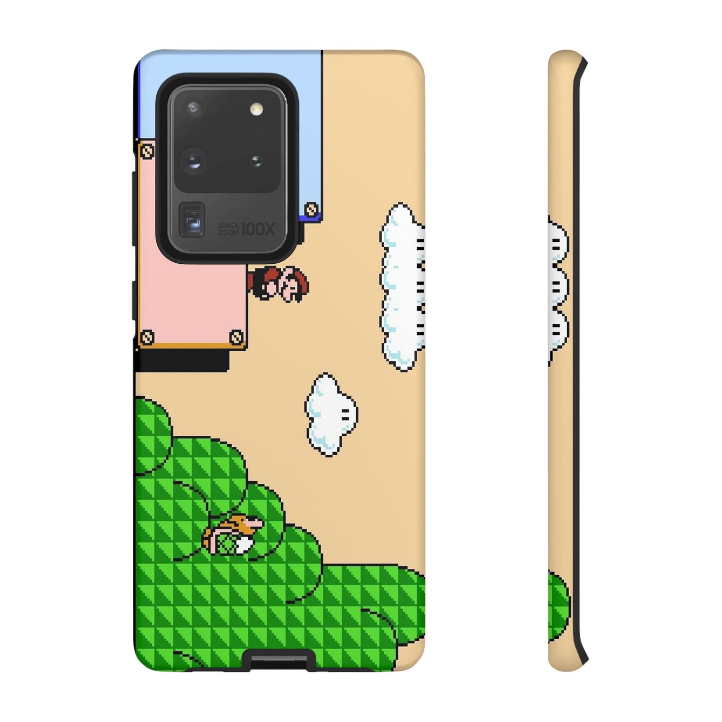 Retro Mario Hard Phone Case | For iPhone, Samsung, Google Pixel