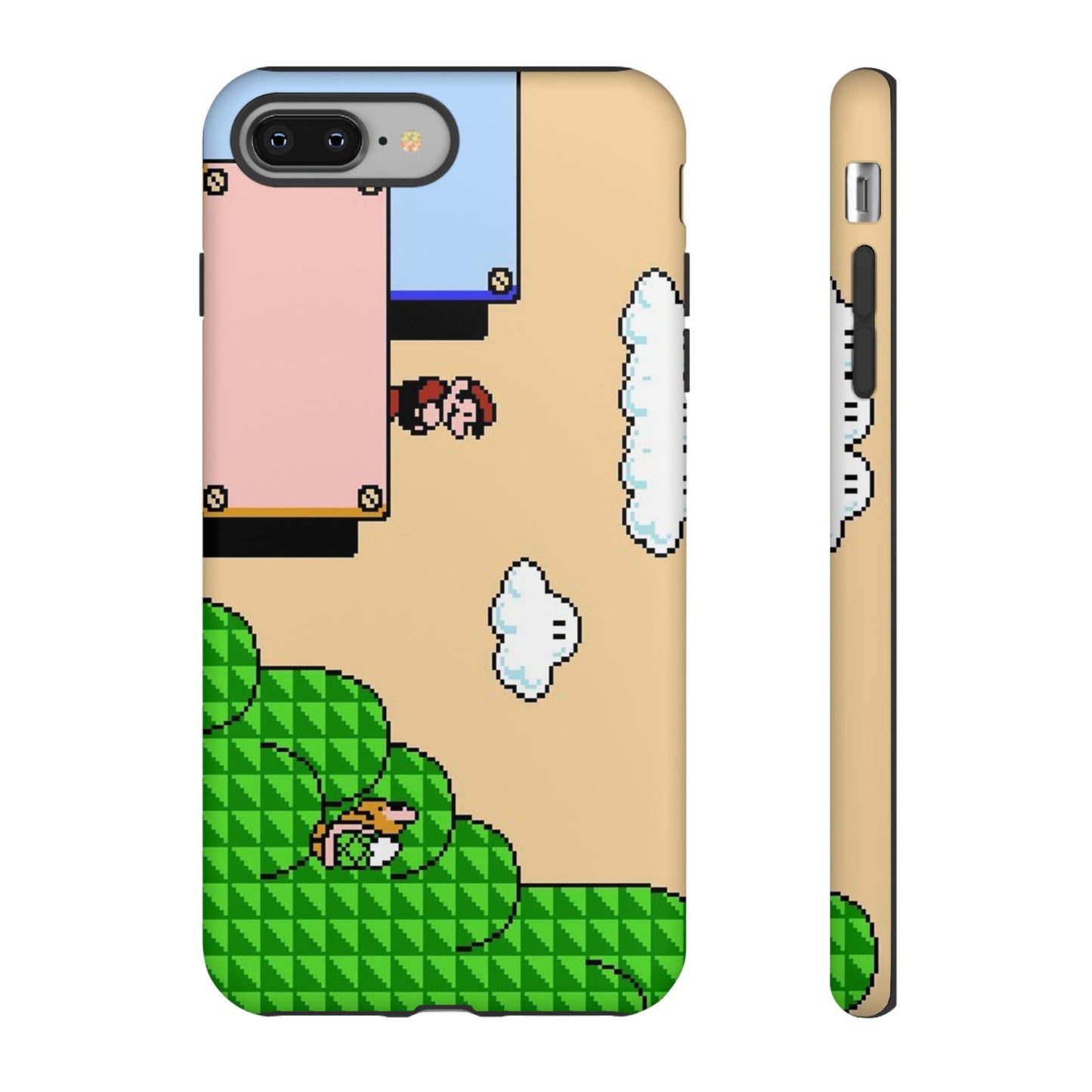 Retro Mario Hard Phone Case | For iPhone, Samsung, Google Pixel