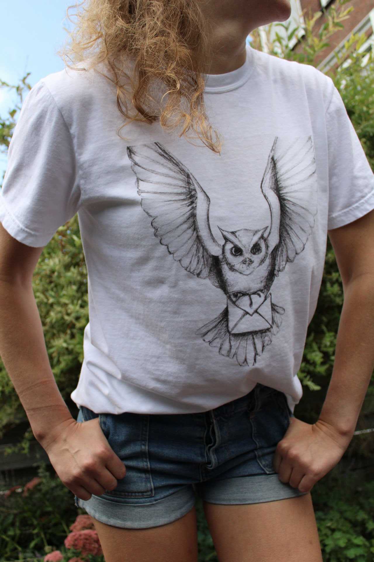 Harry Potter Themed T-Shirt | Owl