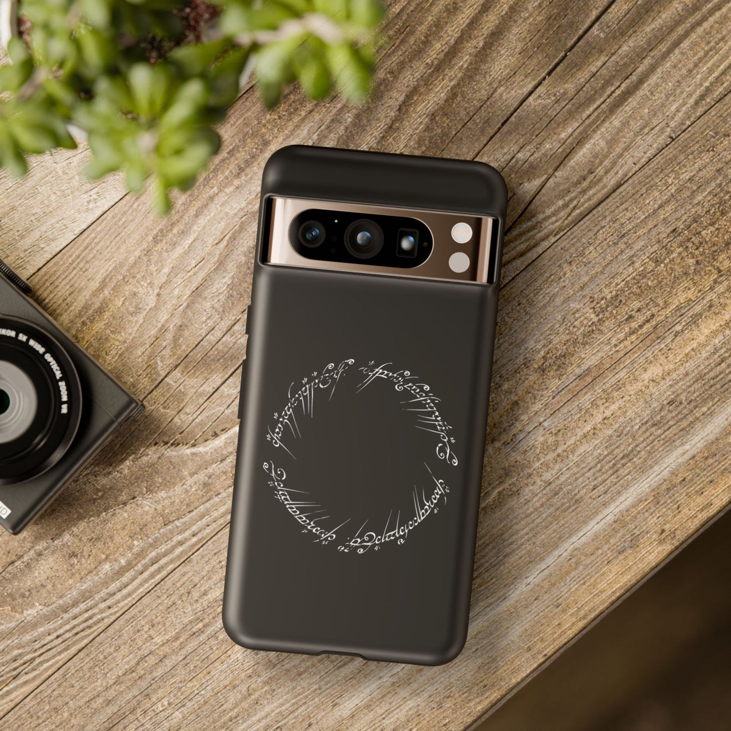 LOTR Tough Cases | For iPhone, Samsung, Google Pixel | Great Ring of Power inscription | Black Speech