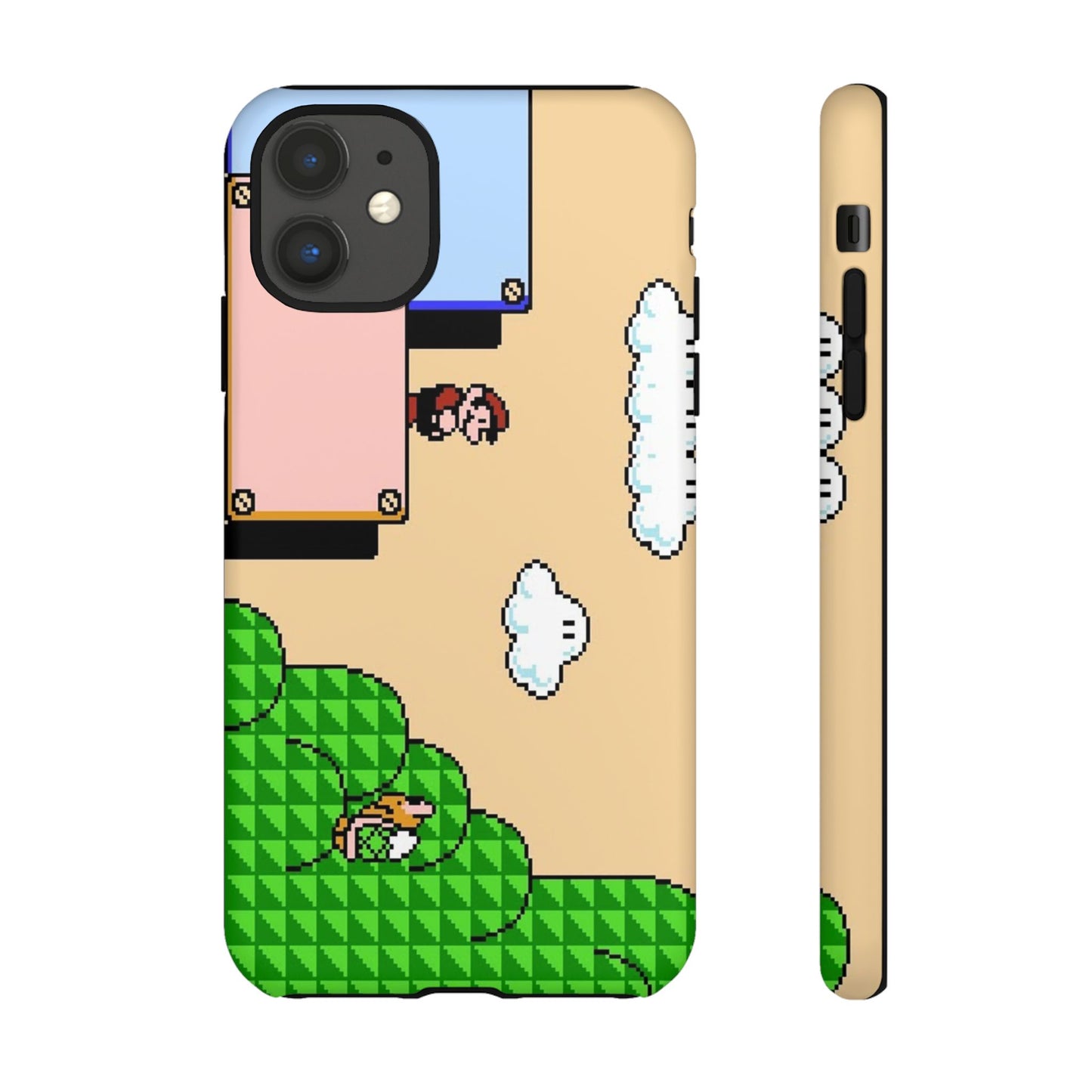 Retro Mario Hard Phone Case | For iPhone, Samsung, Google Pixel