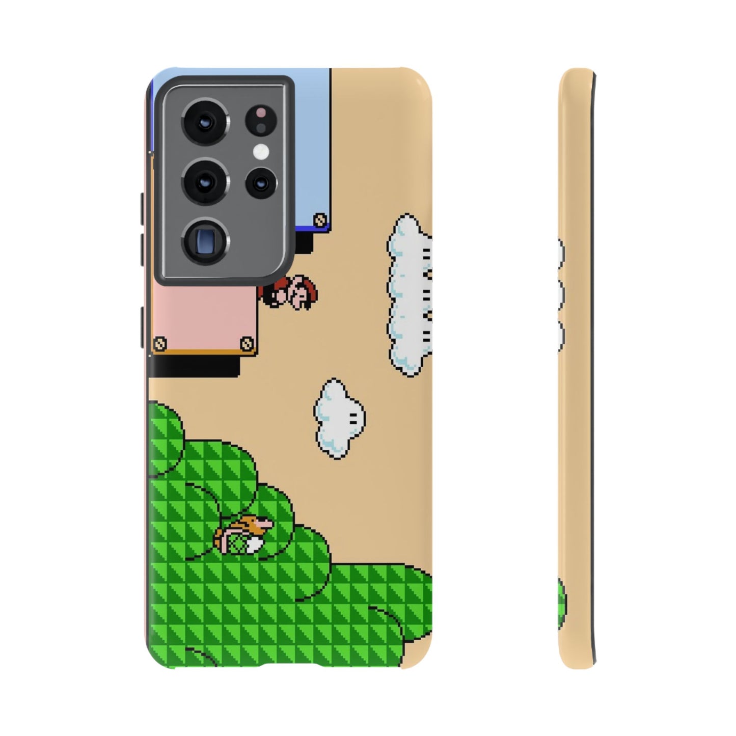 Retro Mario Hard Phone Case | For iPhone, Samsung, Google Pixel