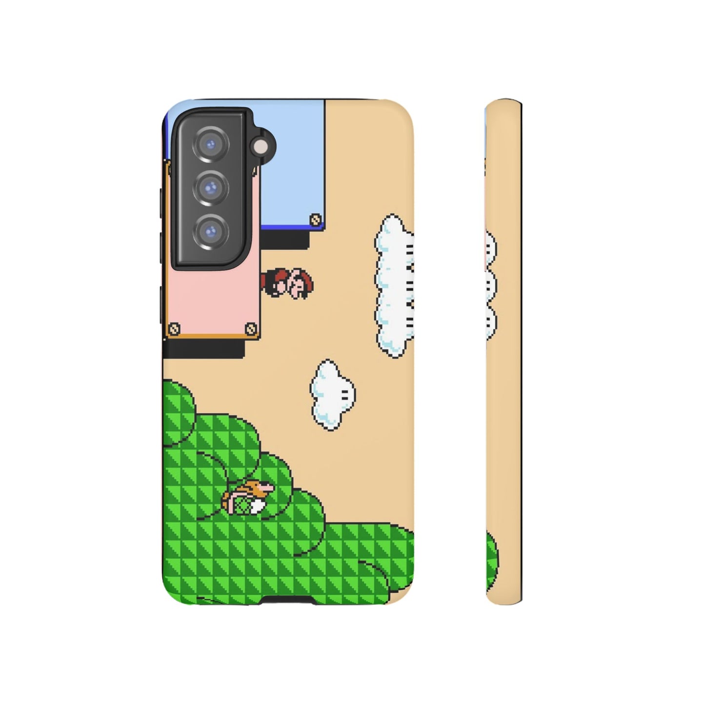 Retro Mario Hard Phone Case | For iPhone, Samsung, Google Pixel