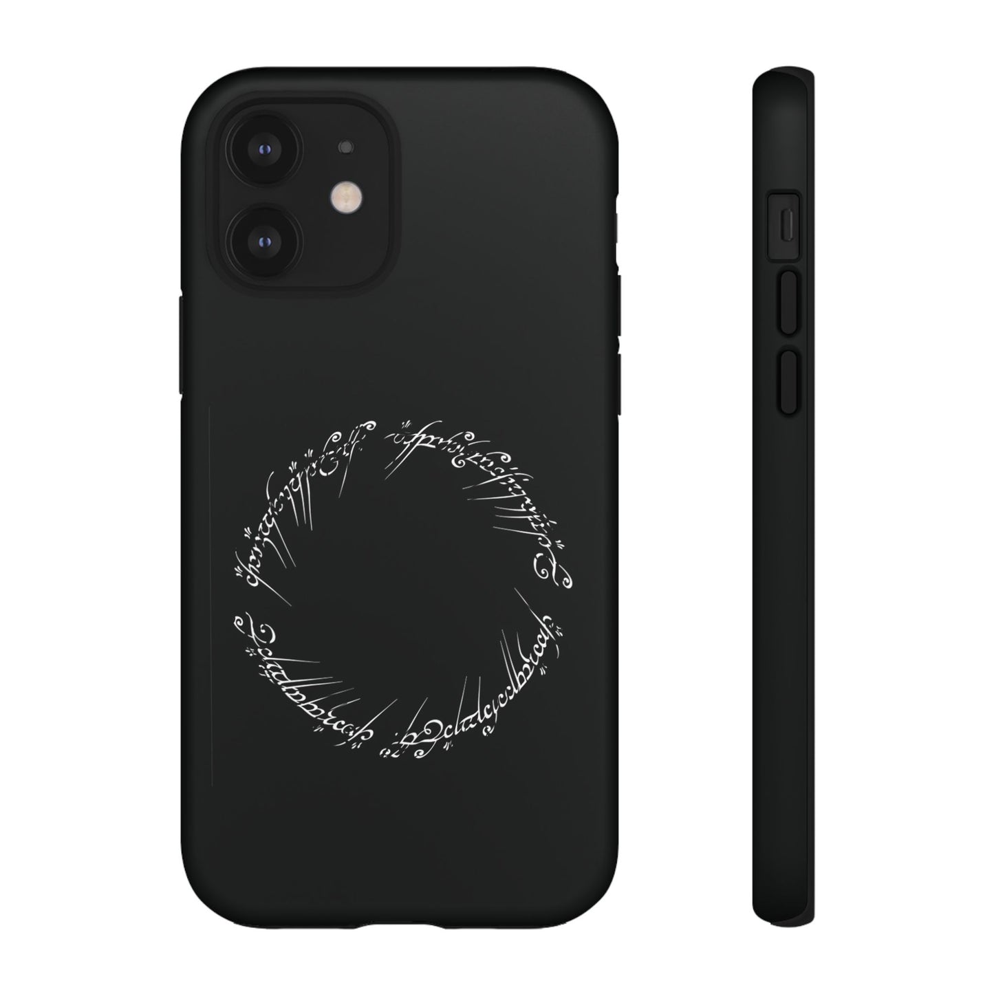 LOTR Tough Cases | For iPhone, Samsung, Google Pixel | Great Ring of Power inscription | Black Speech