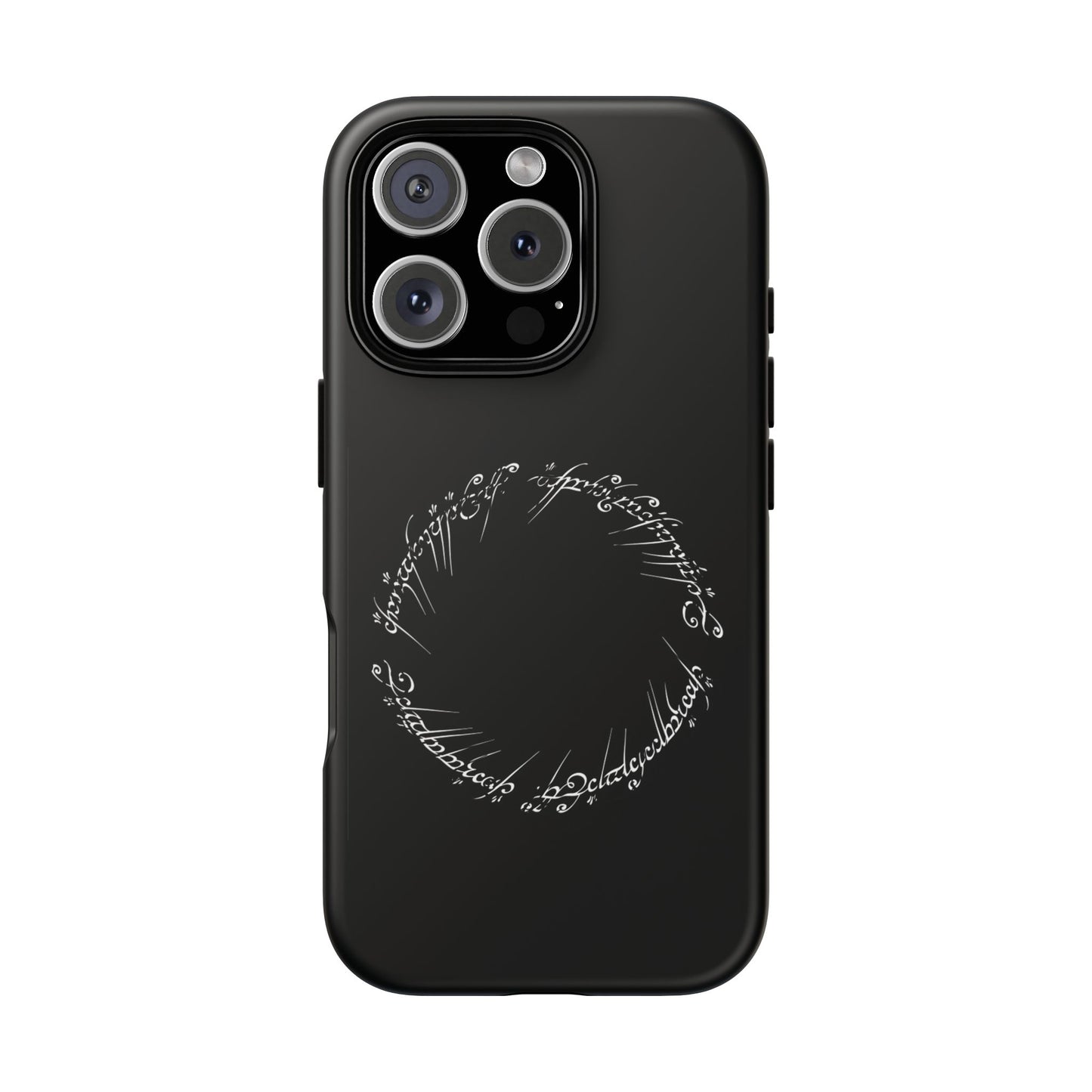 LOTR Tough Cases | For iPhone, Samsung, Google Pixel | Great Ring of Power inscription | Black Speech