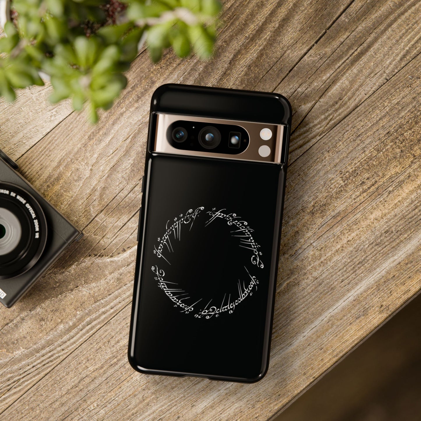 LOTR Tough Cases | For iPhone, Samsung, Google Pixel | Great Ring of Power inscription | Black Speech