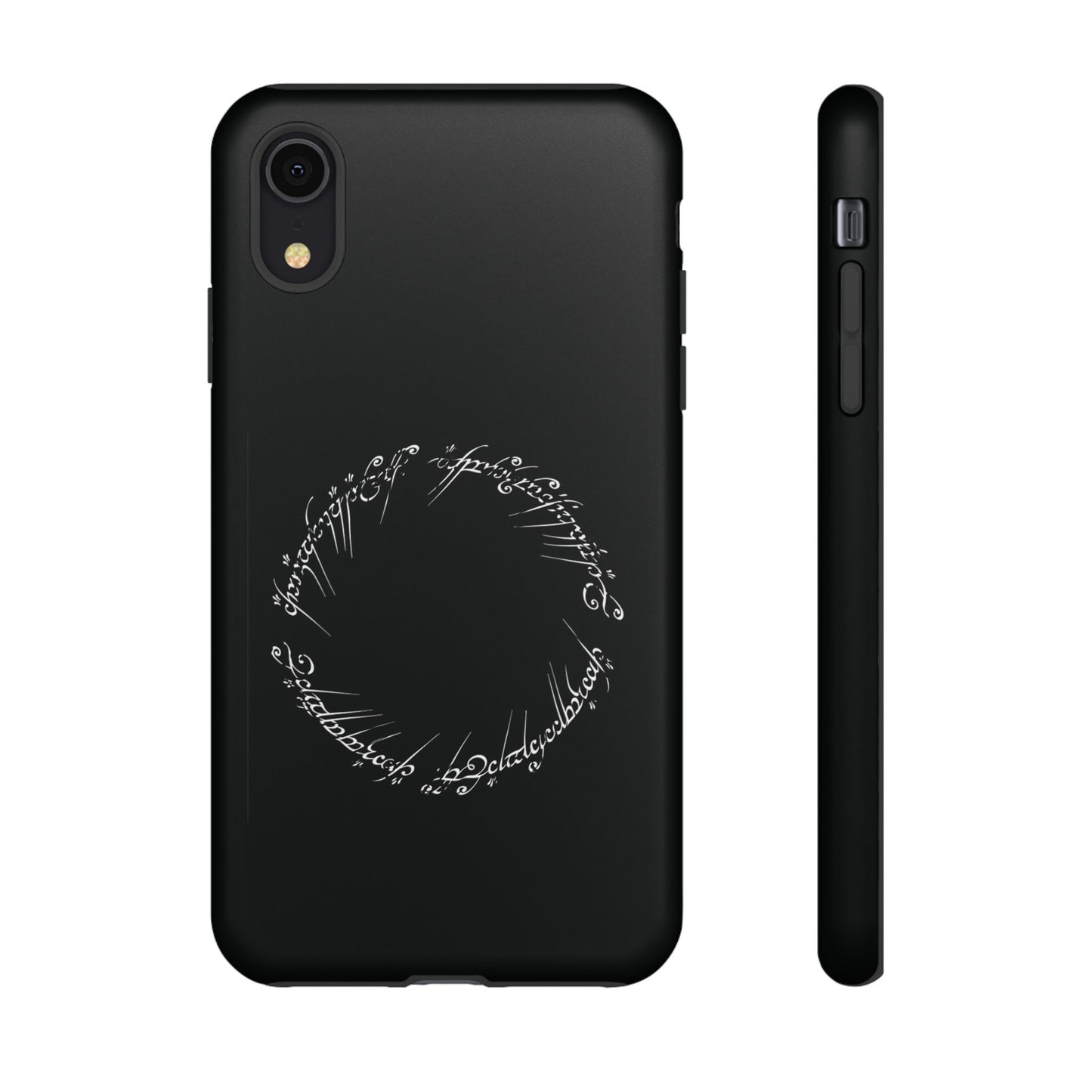 LOTR Tough Cases | For iPhone, Samsung, Google Pixel | Great Ring of Power inscription | Black Speech