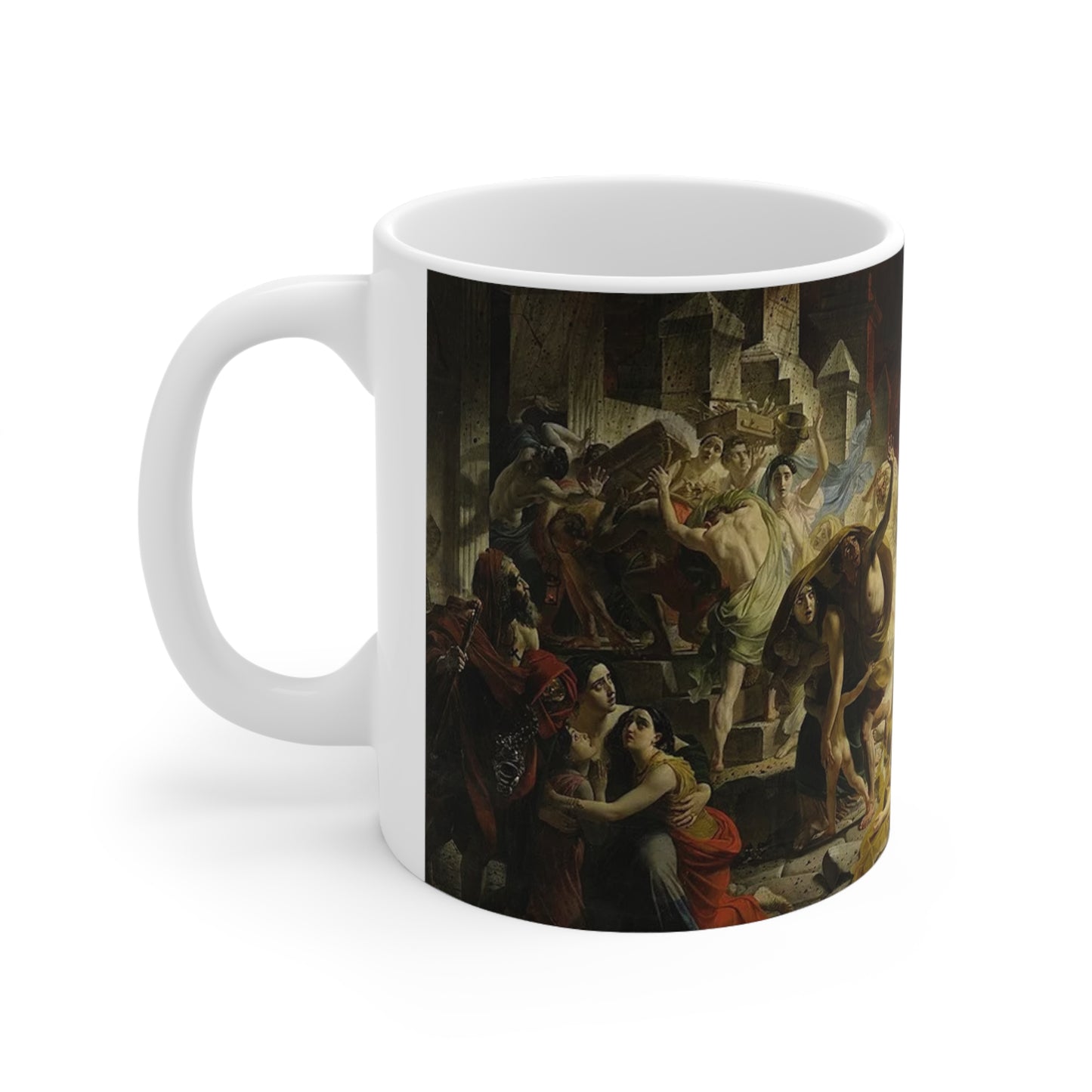 Classic Art Ceramic Mug 11oz - The Last Day Of Pompeii