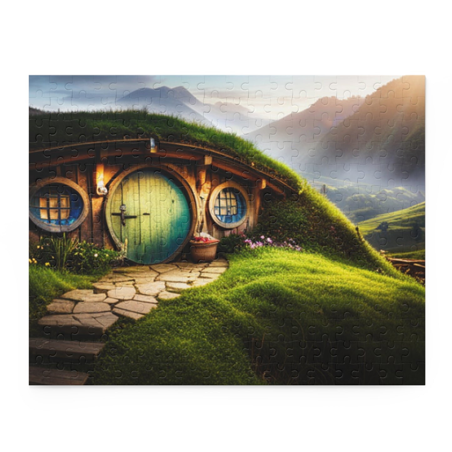 Puzzle (120 pieces) The Shire | Hobbit | The Lord Of The Rings