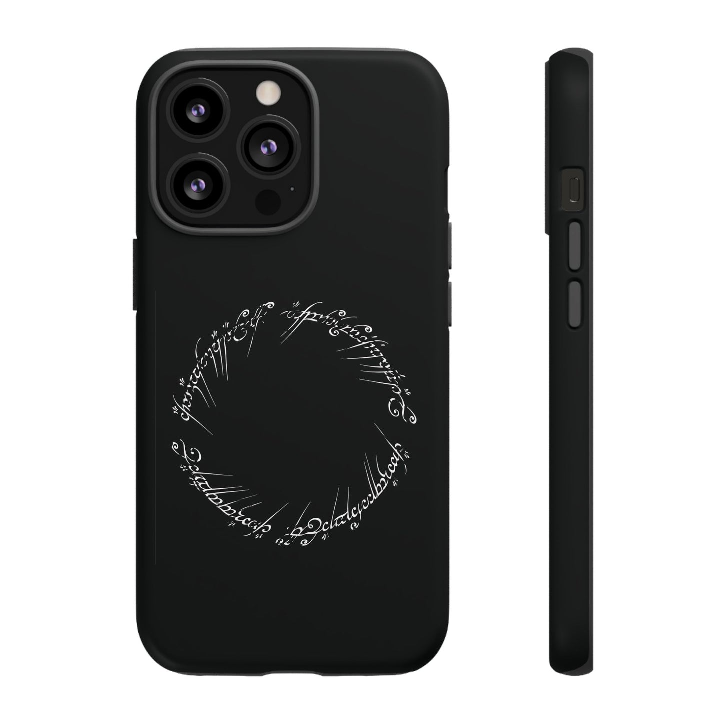 LOTR Tough Cases | For iPhone, Samsung, Google Pixel | Great Ring of Power inscription | Black Speech