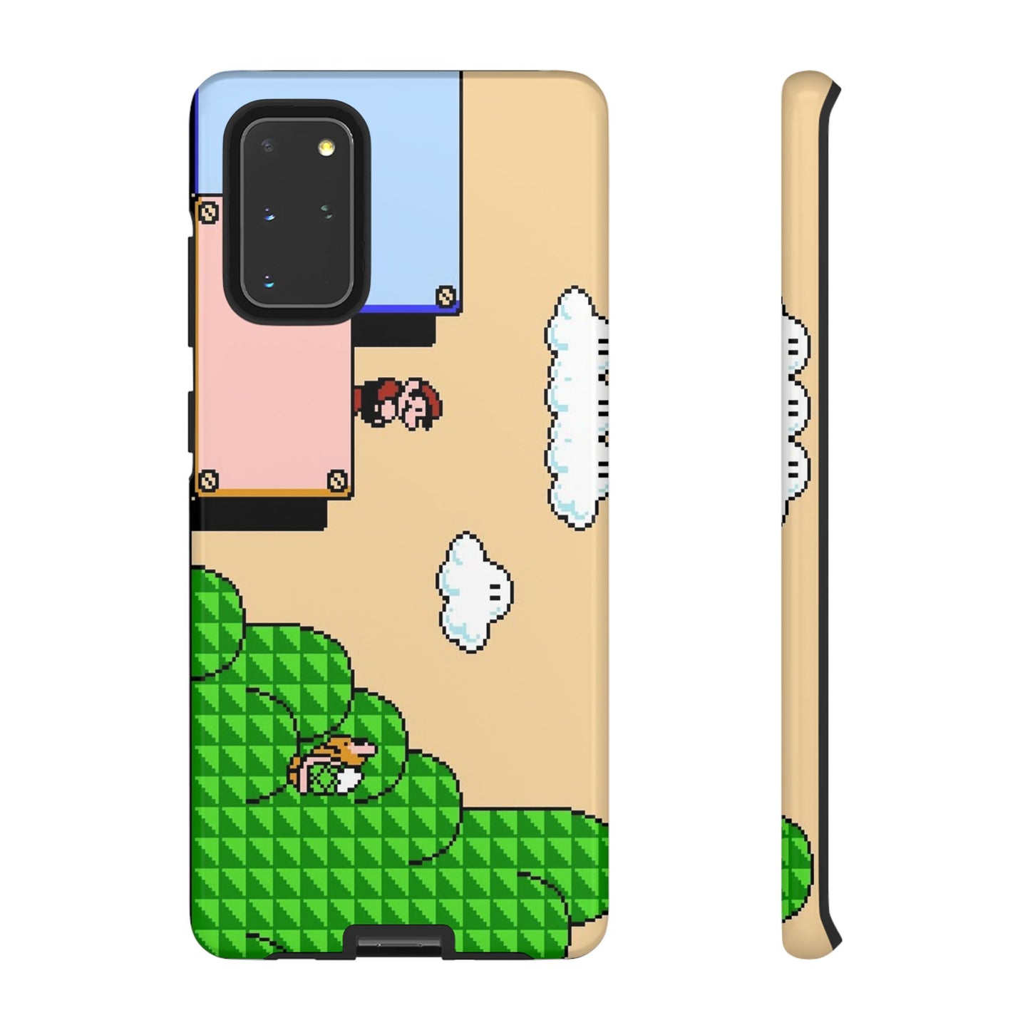 Retro Mario Hard Phone Case | For iPhone, Samsung, Google Pixel