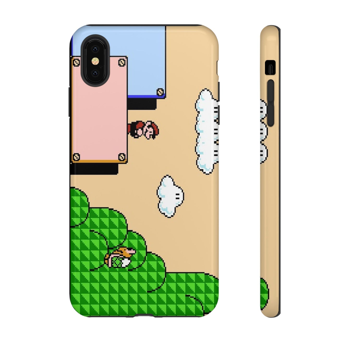 Retro Mario Hard Phone Case | For iPhone, Samsung, Google Pixel