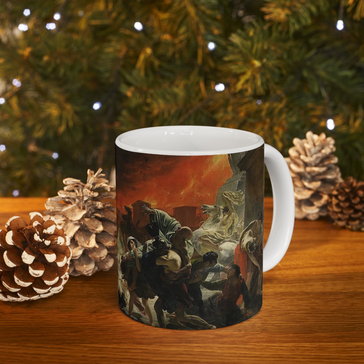 Classic Art Ceramic Mug 11oz - The Last Day Of Pompeii