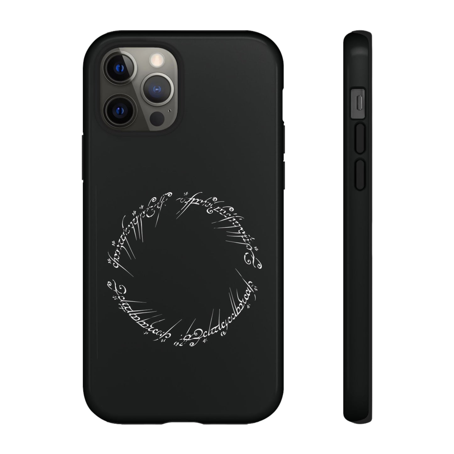 LOTR Tough Cases | For iPhone, Samsung, Google Pixel | Great Ring of Power inscription | Black Speech