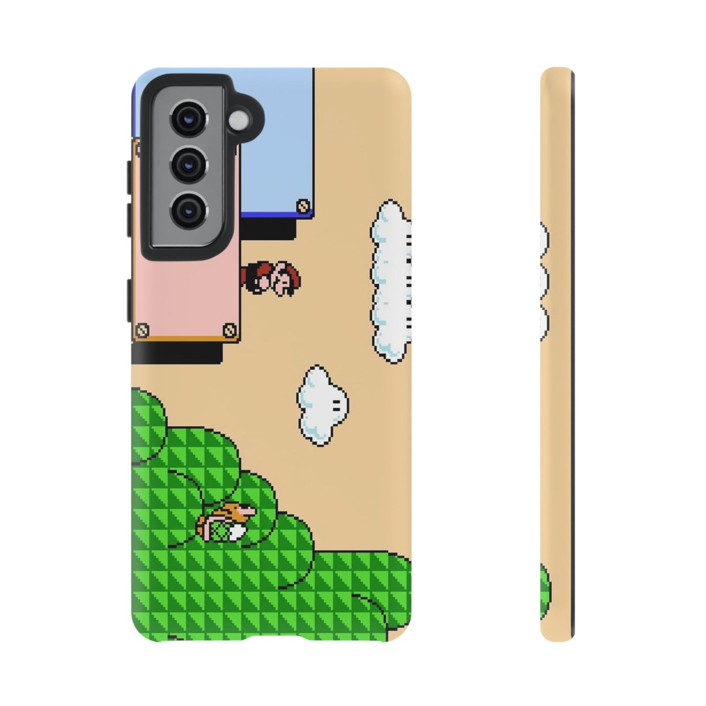 Retro Mario Hard Phone Case | For iPhone, Samsung, Google Pixel