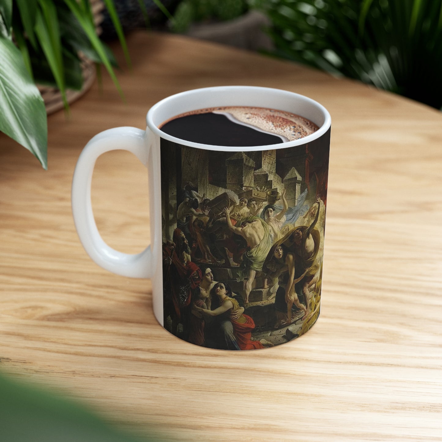 Classic Art Ceramic Mug 11oz - The Last Day Of Pompeii