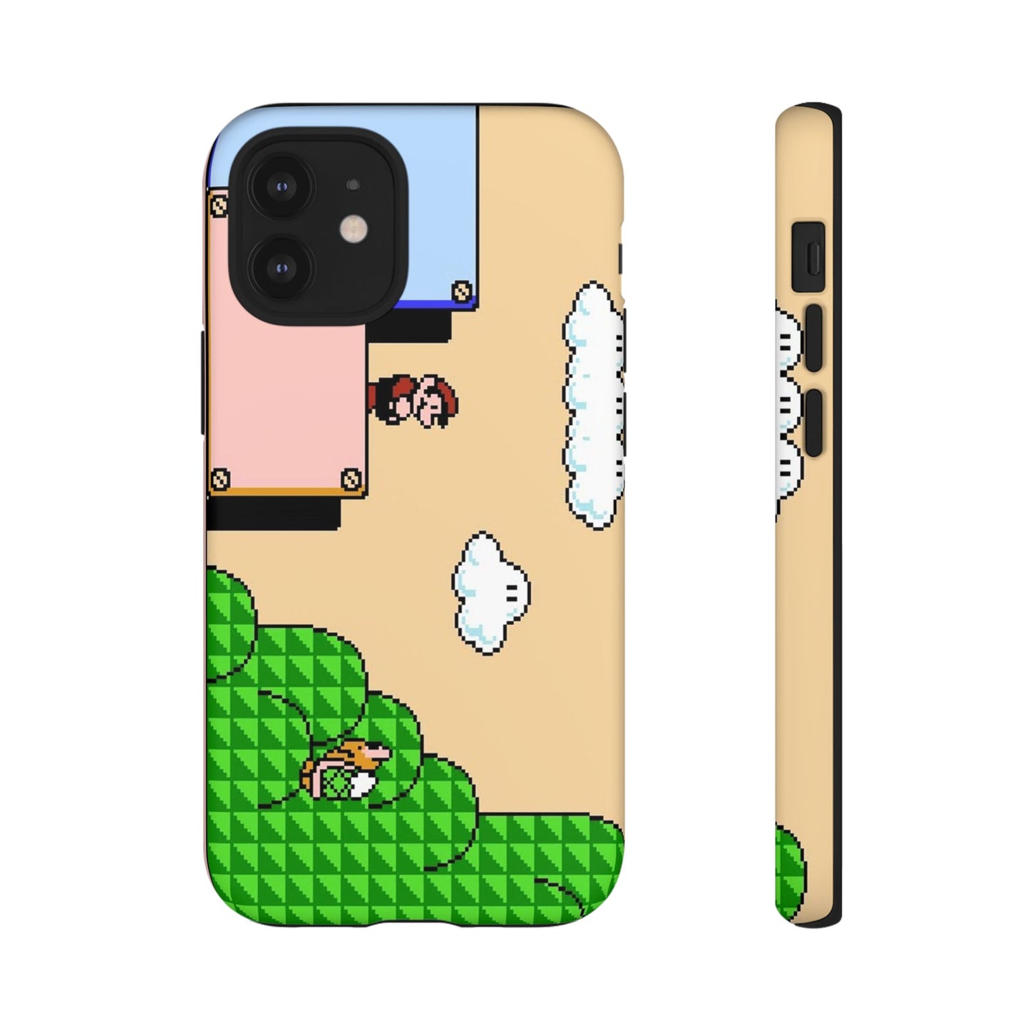 Retro Mario Hard Phone Case | For iPhone, Samsung, Google Pixel