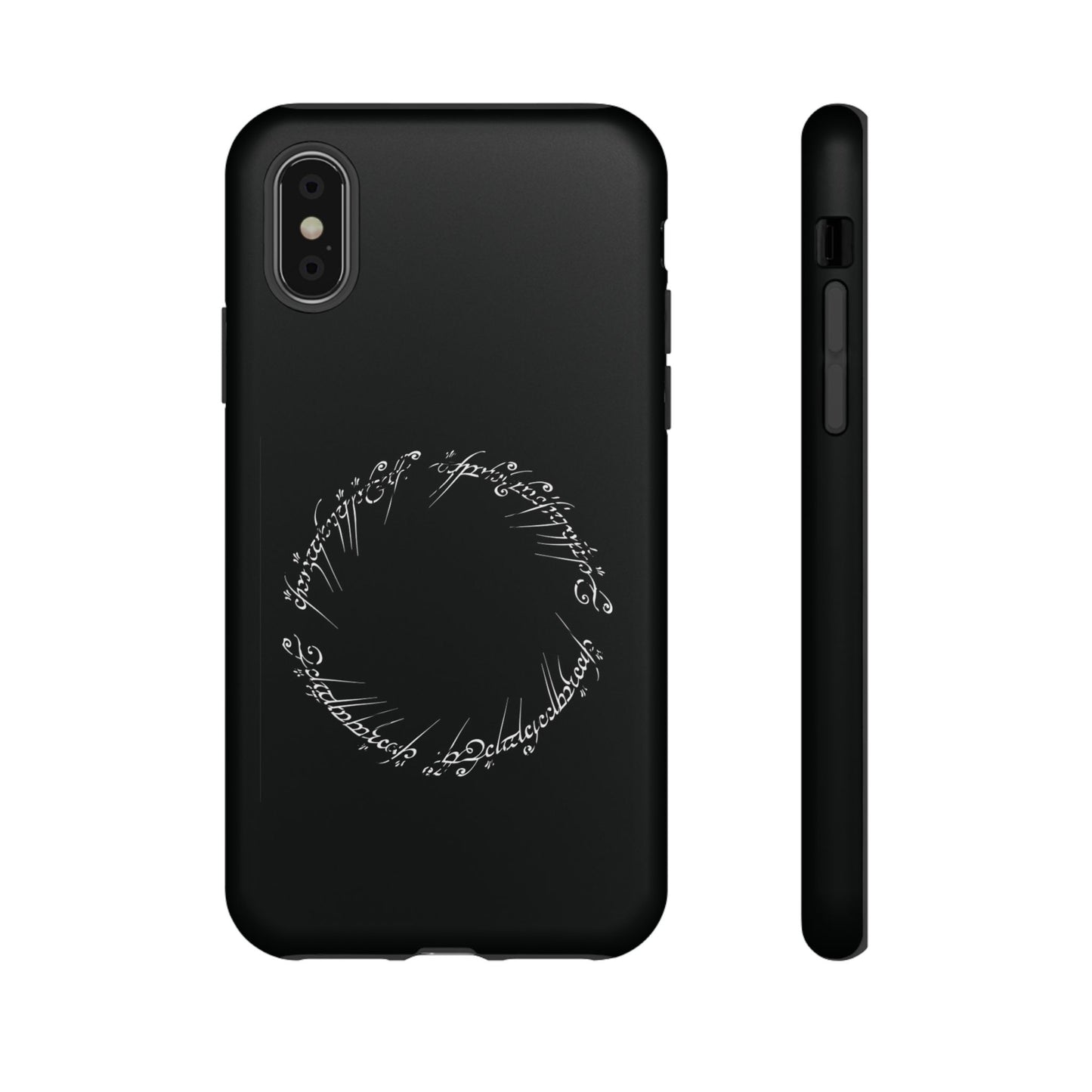 LOTR Tough Cases | For iPhone, Samsung, Google Pixel | Great Ring of Power inscription | Black Speech