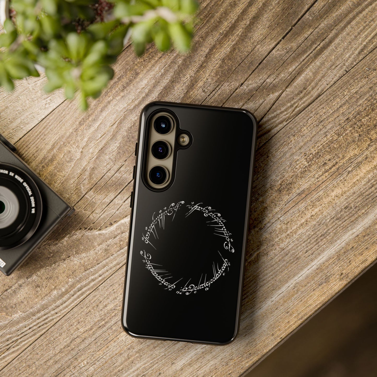 LOTR Tough Cases | For iPhone, Samsung, Google Pixel | Great Ring of Power inscription | Black Speech