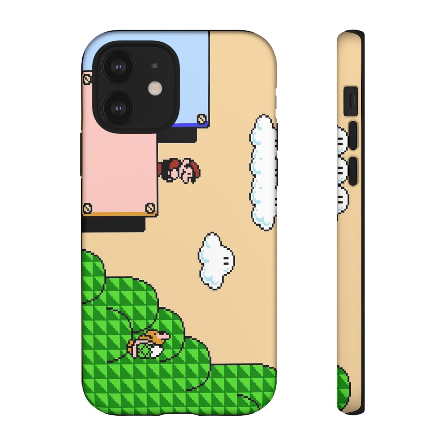 Retro Mario Hard Phone Case | For iPhone, Samsung, Google Pixel