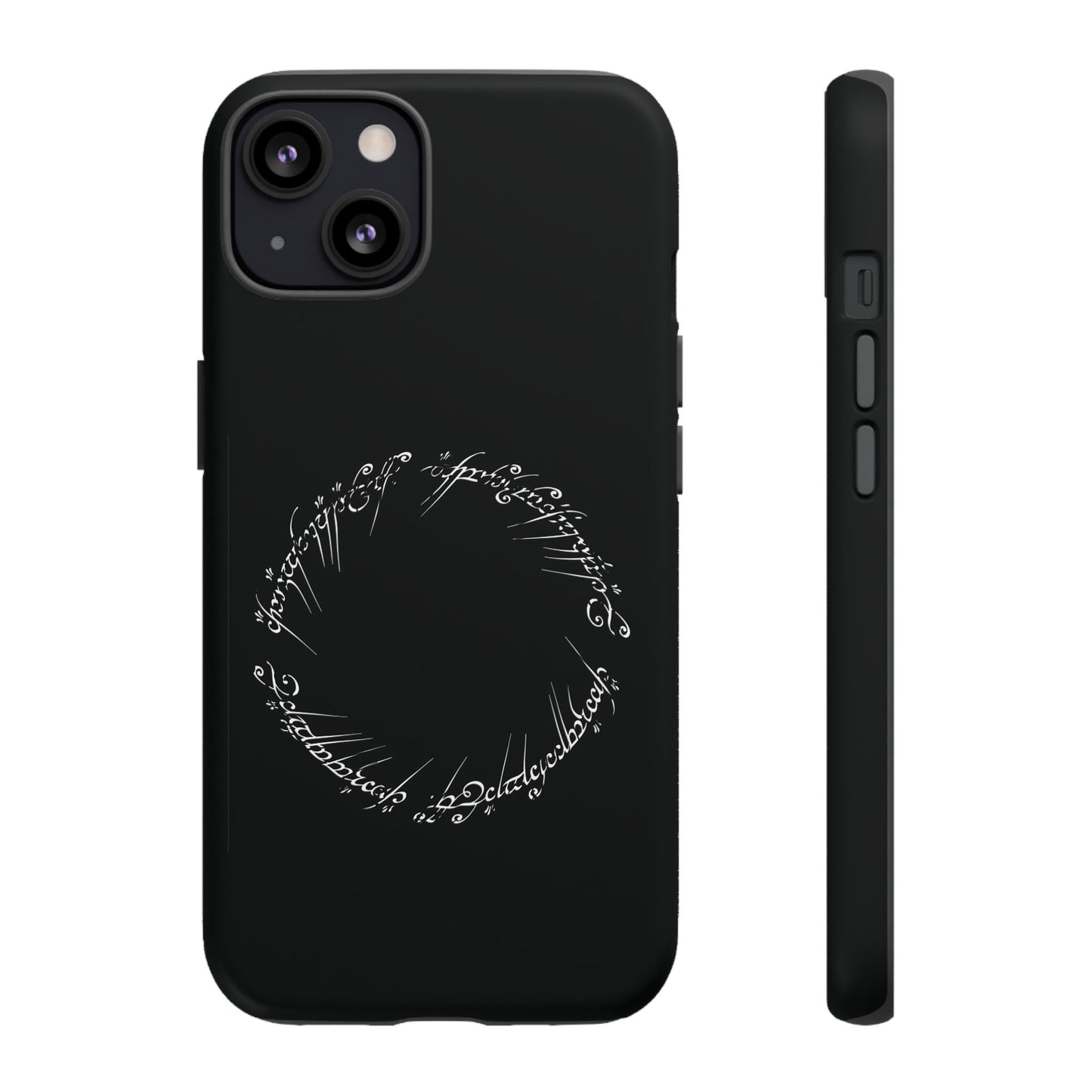 LOTR Tough Cases | For iPhone, Samsung, Google Pixel | Great Ring of Power inscription | Black Speech