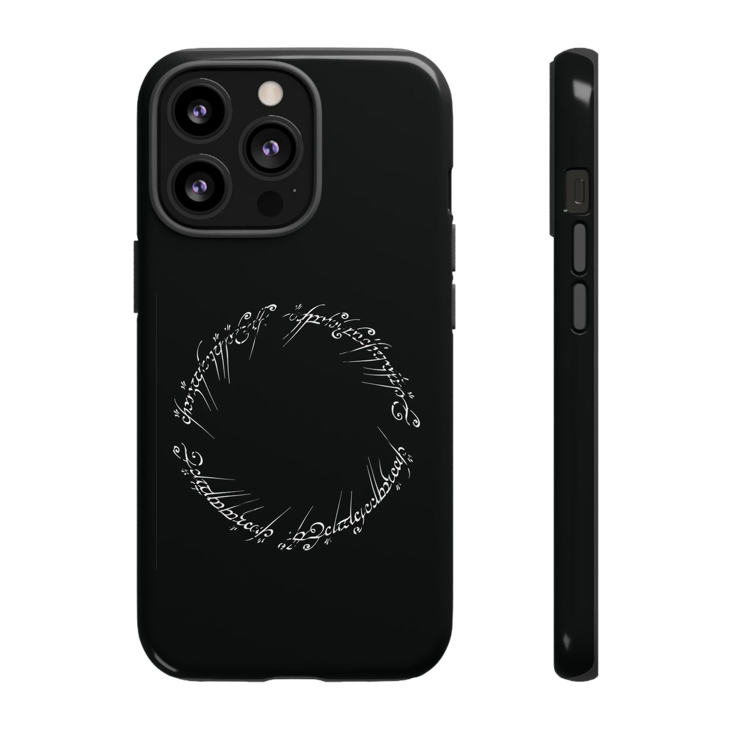 LOTR Tough Cases | For iPhone, Samsung, Google Pixel | Great Ring of Power inscription | Black Speech