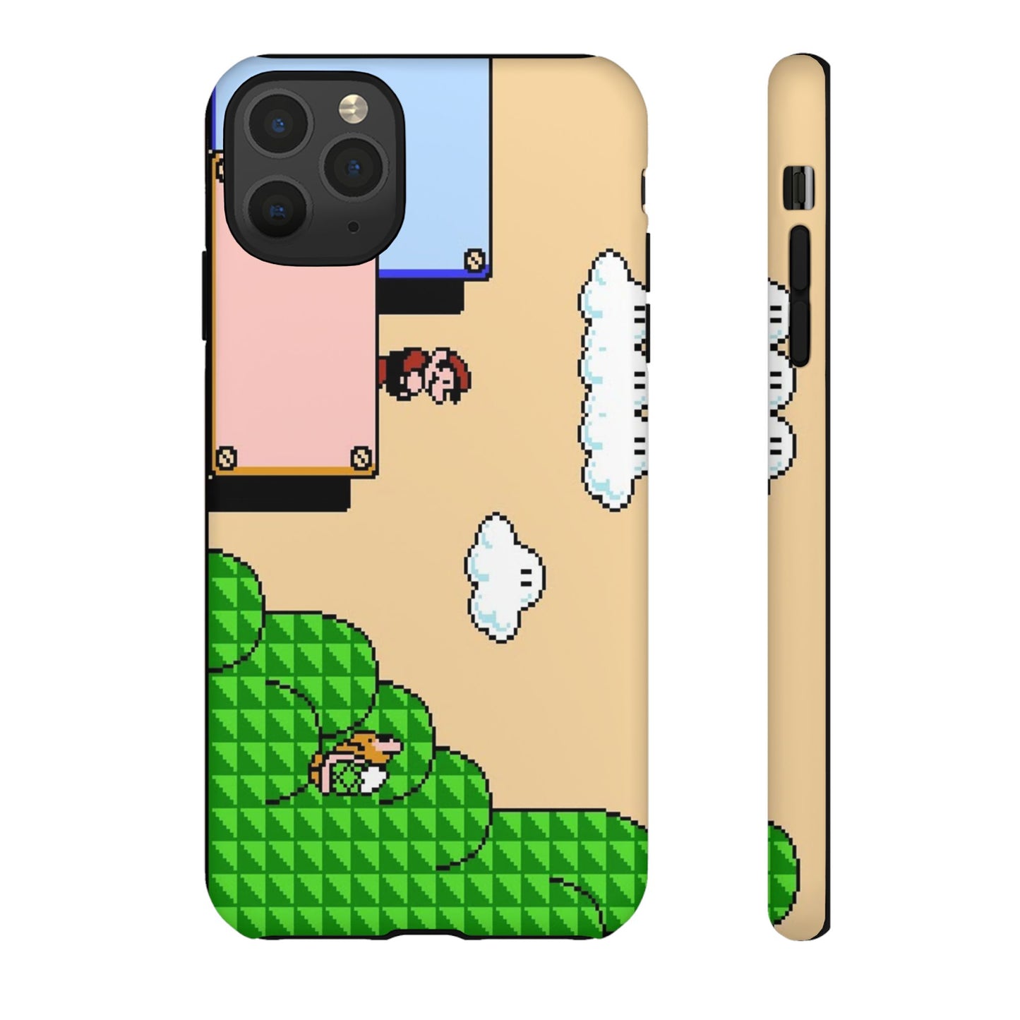 Retro Mario Hard Phone Case | For iPhone, Samsung, Google Pixel