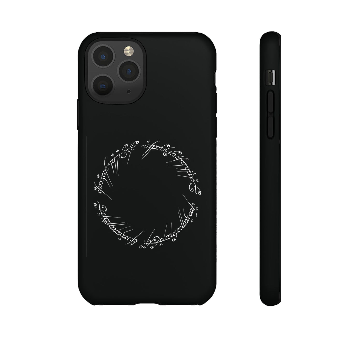 LOTR Tough Cases | For iPhone, Samsung, Google Pixel | Great Ring of Power inscription | Black Speech