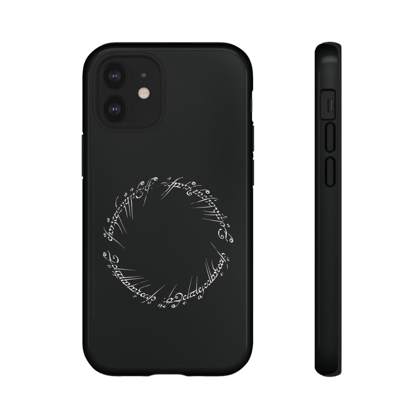 LOTR Tough Cases | For iPhone, Samsung, Google Pixel | Great Ring of Power inscription | Black Speech