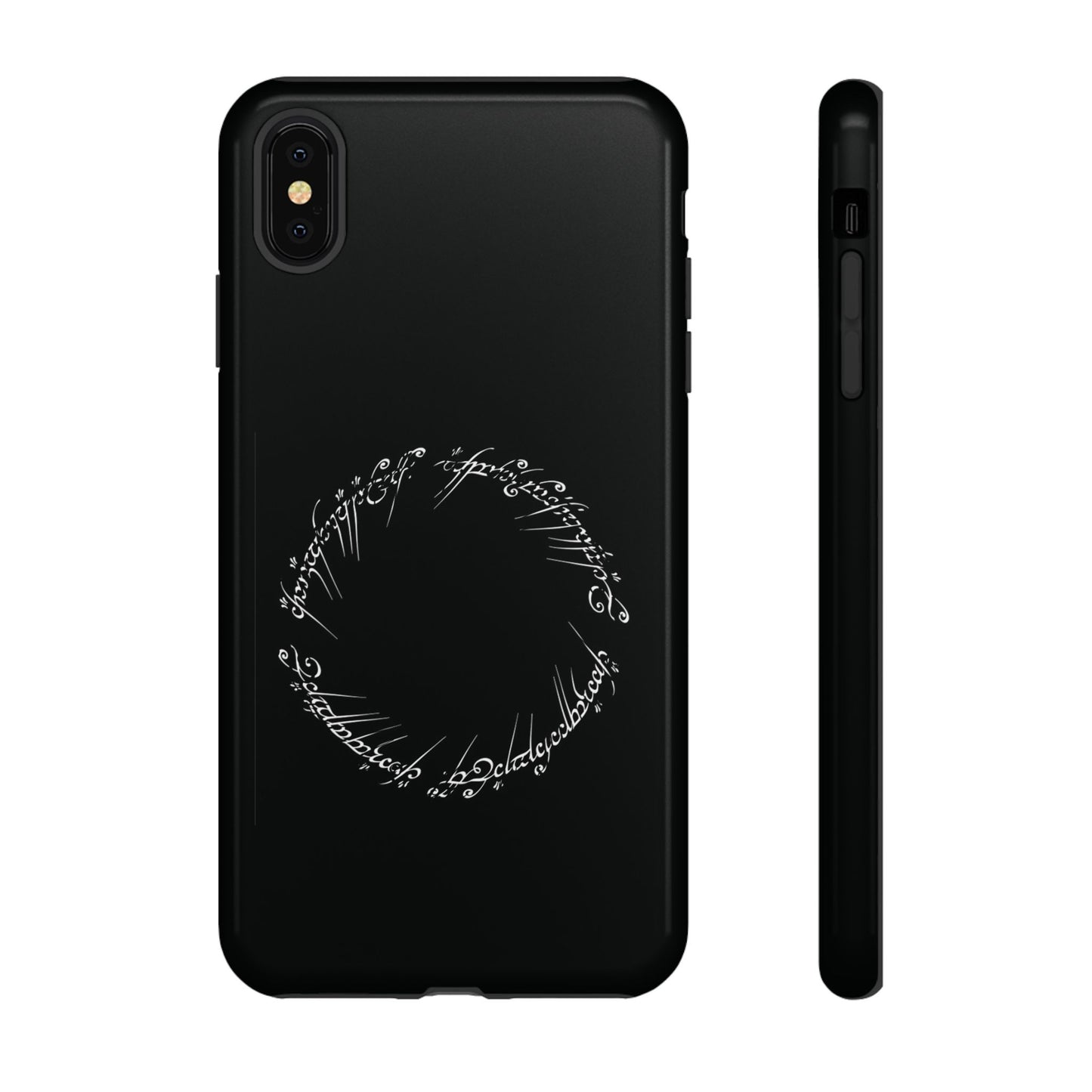 LOTR Tough Cases | For iPhone, Samsung, Google Pixel | Great Ring of Power inscription | Black Speech