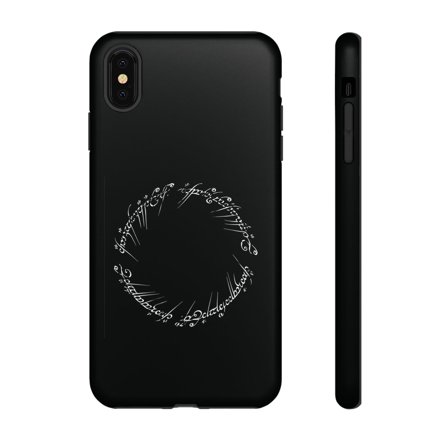 LOTR Tough Cases | For iPhone, Samsung, Google Pixel | Great Ring of Power inscription | Black Speech