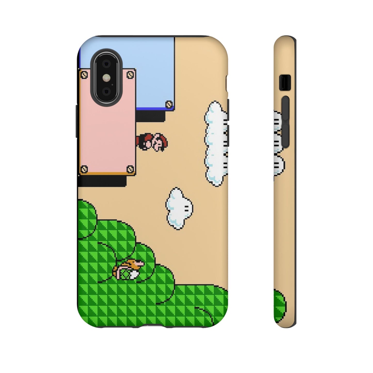 Retro Mario Hard Phone Case | For iPhone, Samsung, Google Pixel